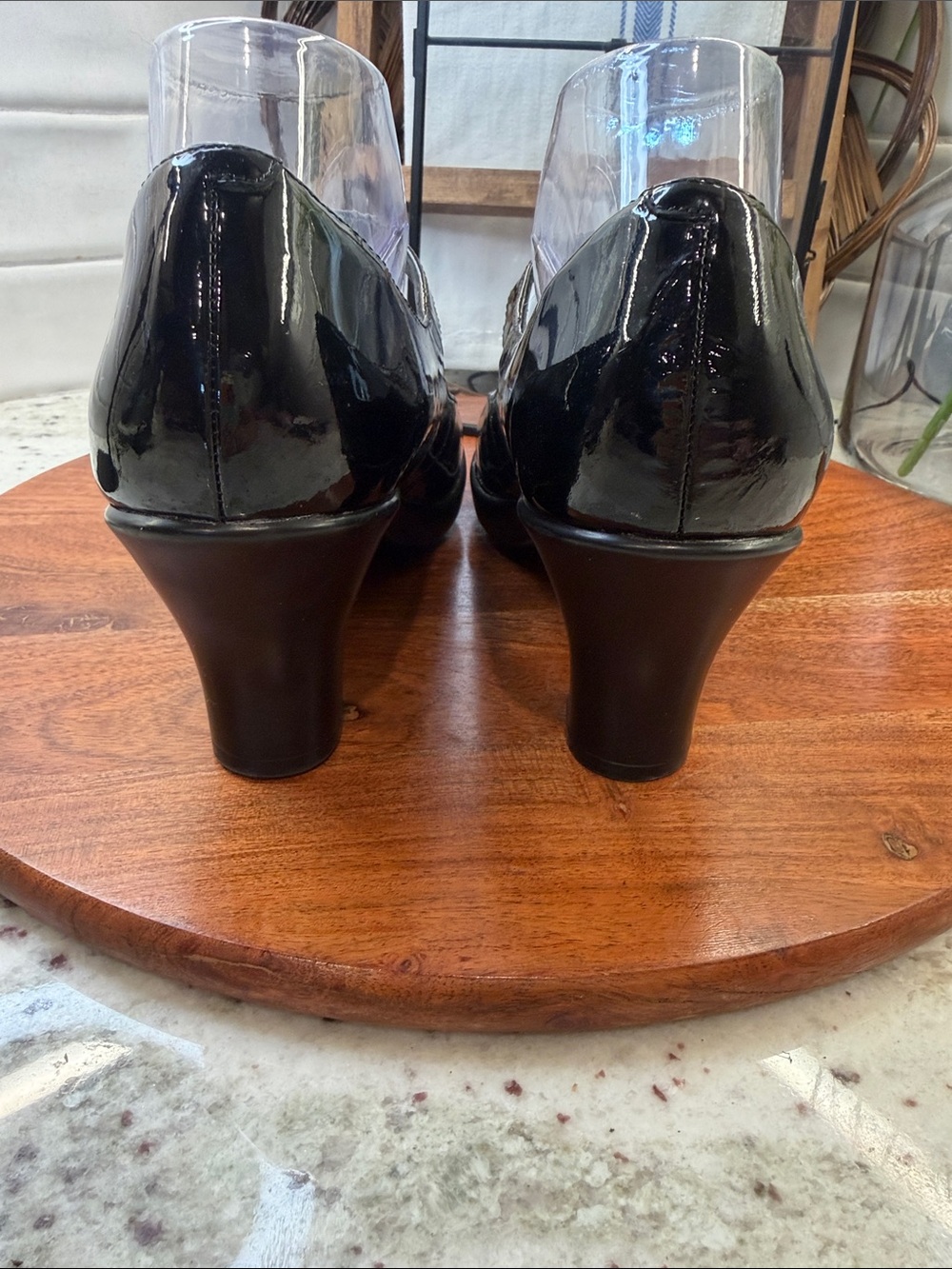 Dansko “Bett” Classic Patent Mary Jane Pumps - Black - Picture 6 of 11